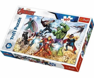 Trefl Puzzle 160 Připraven zachránit svět Avenders
