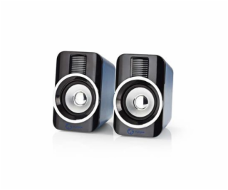 NEDIS herní reproduktory/ 2.0/ výkon 30 W/ 3,5 mm jack/ U...