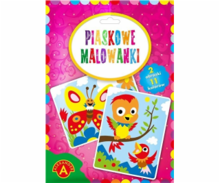 Alexander Sand omalovánky - ptáci a motýli