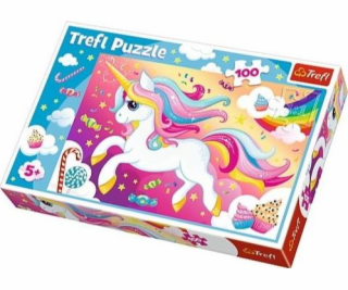 Trefl Puzzle 100 krásných jednorožců