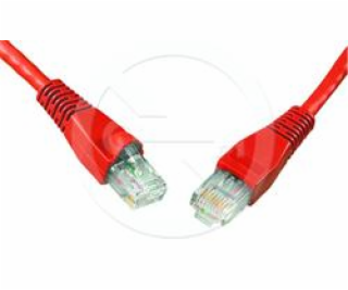 SOLARIX patch kabel CAT6 UTP PVC 10m červený