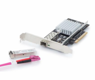 DIGITUS Karta SFP Gigabit Ethernet PCI Express 32-bit, dr...