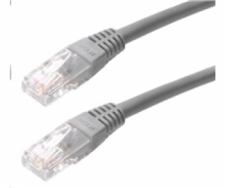 XtendLan Patch kabel Cat 6 UTP 20m - šedý