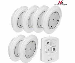 Maclean Energy MCE165 Remote Control LED Lampy Set AAA Ba...