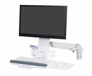 ERGOTRON StyleView® Sit-Stand Combo Arm (white),nástěnný ...