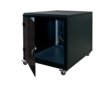 19  kontejner.rozvaděč 12U,hl.1000mm,nosnost 200kg černý