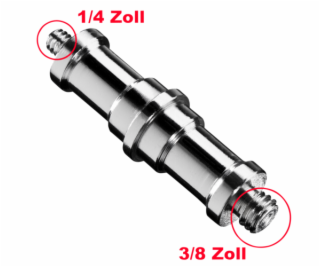 walimex Spigot 3/8 Inch - 1/4 Inch