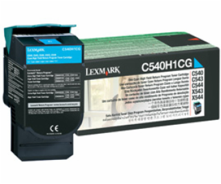 C540, C543, C544, X543, X544 2K Cyan HY RP Toner Cart