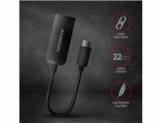 AXAGON RVC-DP, USB-C -> DisplayPort redukce / adaptér, 4K/60Hz