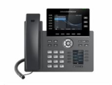 Grandstream GRP2616 SIP telefon, 2xdisplej, 4.3  a 2.4 , 6 SIP účty, 24 pr.tl.,2x1Gb, WiFi, BT, USB