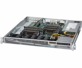 SUPERMICRO mini1U chassis, 1x 3,5  fixed HDD (nebo s MCP-...