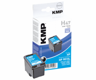 KMP H47 ink cartridge black comp. to HP CC 654 AE No. 901XL