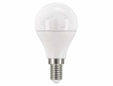 Emos LED žárovka MINI GLOBE, 8W/60W E14, WW teplá bílá, 806 lm, Classic, E