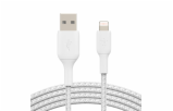 Belkin Lightning kabel, 1m, bílý - odolný