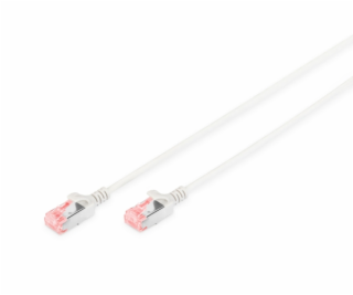 Digitus DIGITUS CAT 6 U/FTP Slim Patchkabel 10m grau