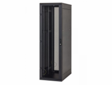 Stojanový rozvaděč 15U (š)600x(h)600 perforované dveře.,černý