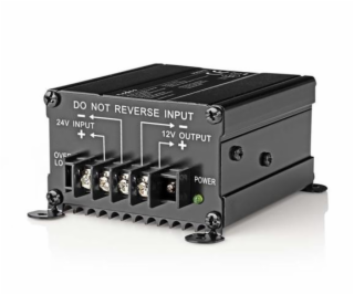 Nedis POCO103 - Měnič Napětí | 24 V DC - 12 V DC / 10 A