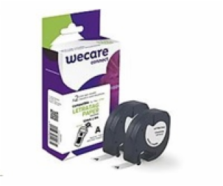 WECARE ARMOR páska kompatibilní s DYMO S0721510,Black/Whi...