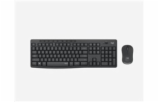 Logitech Silent Wireless Combo MK295, bezdrátová klávesnice + myš, 2.4 GHz, CZ/SK, Graphite