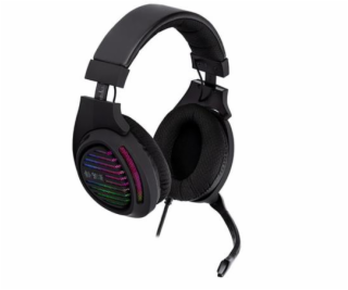 Herní sluchátka s mik TRACER GAMEZONE Aligator RGB LED