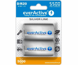 Akumulátory everActive R20/D Ni-MH 5500 mAh ready to use