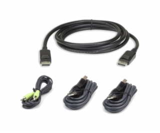 ATEN 3M USB DisplayPort Secure KVM Cable Kit