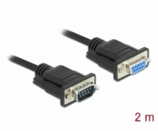 Delock Sériový kabel rozhraní RS-232 Sub-D9, ze zástrčkov...