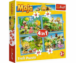 Trefl Puzzle 4in1 Adventures of Bee Mai