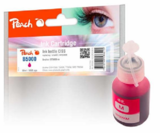 PEACH kompatibilní cartridge  Brother CISS BT5000, purpur...