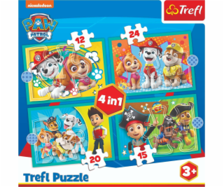 Trefl Puzzle 4v1 Paw Patrol TREFL