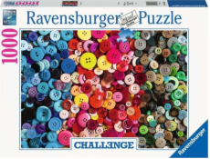 Puzzle Ravensburger 1000 ks. Výzva barevná tlačítka