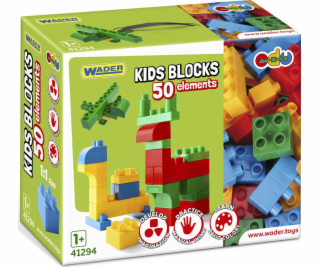 Wader Kids Blocks Blokuje 50 prvků
