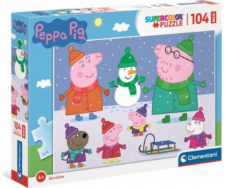 Clementoni Puzzle 104el Maxi Peppa Pig. Prasátko Peppa 23752