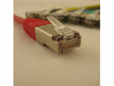 NETRACK BZPAT05FR patch cable RJ45 snagless boot Cat 5e FTP 0.5m red