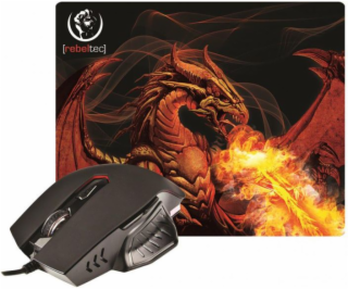 Myš Rebeltec Red Dragon Mouse (RBLMYS00036)