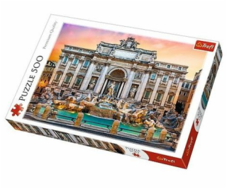 puzzle 500 dielikov Fontána di Trevi, Rím