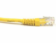 NETRACK BZPAT5UY patch cable RJ45 snagless boot Cat 5e UTP 5m yellow