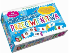 Puzzle 50 dílků Dvojité protiklady