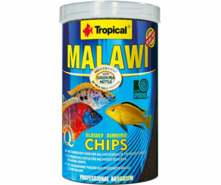 TROPICAL Malawi Chips - food for aquarium fish - 1000 ml ...