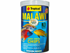 TROPICAL Malawi Chips - food for aquarium fish - 1000 ml / 520 g