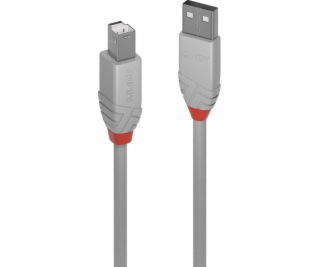 USB 2.0 Kábel Anthra Line, USB-A Stecker > USB-B Stecker