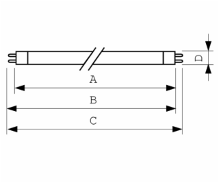 Zářivková trubice PHILIPS MASTER TL Mini 13W/33-640