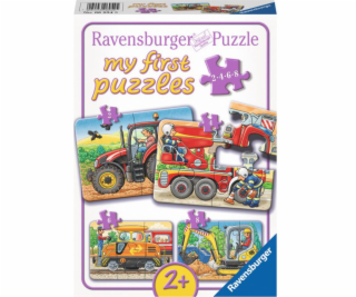 Puzzle 2-4-6-8 dílků V práci