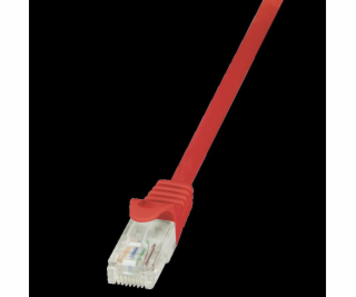 LogiLink CAT 5e Patchcord U/UTP Czerwony 3M (CP1064U)