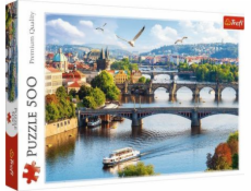 Puzzle 500 dílků Praha Česká republika