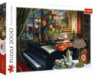 Puzzle 2000 kusů Hudební zvuky