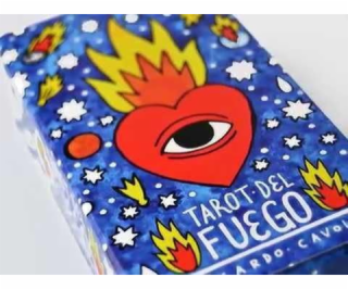 Tarotové karty Fournier Tarot del Fuego by Ricardo Cavolo