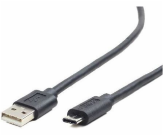 Kabel USB Gembird USB-A - USB-C 1.8 m Czarny (CCP-USB2-AM...
