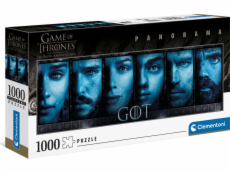 Puzzle 1000 dílků Panorama Hry o trůny
