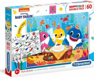 Puzzle 60 dílků Baby Shark